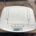 Sony Cfd-s70 White Cd Radio Cassette Recorder Boombox Good Tested Japan