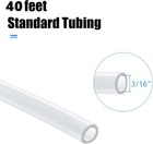 40ft Aquarium Tubing Air Hose Tube For Fish Tank Air Pump Hydroponics Pond