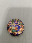 Vintage Cloisonn   Enamel Figural Bird Pendant