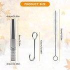 4 Pcs Maple Tree Syrup Tapping Kit  Including 4 Stainless Steel Tree Tap 4 Ho   