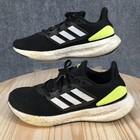 Adidas Shoes Mens 9 Plastic Waste Pureboost 22 Running Athletic Trainer Black
