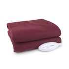 Biddeford Electric Heated Throw Blanket With Controller