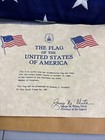 U s  Flag Flown Over The U s  Capitol Building On 10 12 89 W  Documentation 8x5   