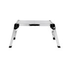 Aluminum Step Stool Non-slip Folding Work Platform 330lbs Drywall Ladder