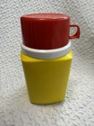 Mork And Mindy 1979 Thermos Bottle Only For Thermos Brand Lunch Box Yellow Red