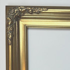 Picture Frame 11x14 Vintage Antique-style Victorian Gold Ornate  No Glass  B6g
