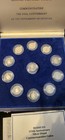 Bermuda Set Of 11 Silver 375th Anniversary Coins With Box   Coa