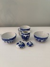 Vintage Children   s Tea Set Pieces 6 Blue Willow    Made In Japan