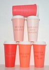 6 Pack Starbucks Multi Use Hot Cups Holiday With Lids Tumbler 16oz Gift Set New