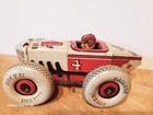 Nice Vintage 1940 s Marx Tin Litho Wind Up  4 Midget  Race Car W  Balloon Tires