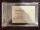 1992 Traks Dale Earnhardt   Richard Petty Dual Signed Autograph  Card   A1