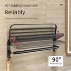 Bathroom Storage Rack No Drill Shelves Wall Mount Corner Shelf Shower Holder