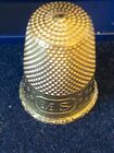 18ct Gold Thimble  Antique  Stunning Item  Great Colour And Design  2 6g Weight 