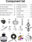 12   Hookah Set 2 Hose Hookah Set With Everything - Modern Shisha Hookah Glass V