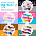 Beetles 110 Pcs Gel Nail Polish Set  100 Colors Infinite Inspiration Gift Spree