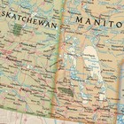 National Geographic Canada Wall Map - Executive  38 X 32 In   national Geogra   