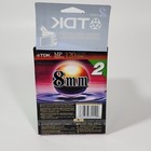 Tdk Mp Premium 120 8mm Video Cassette Camcorder Tapes 2 Pack High Standard Nos
