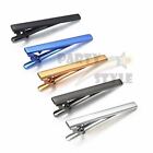 Gentleman Mens Metal Simple Necktie Tie Bar Clasp Clip Clamp Pin Party Wedding
