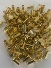 100 brass Tubular Rivets W dome Head 1 8  Stem Diameter X 5 16  Long X 5 16 head
