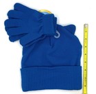 Sega Sonic The Hedgehog Youth Kids 8-14 Knit Hat   Gloves Set Free Ship