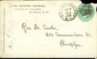 1872 First Baptist Church Williamsburg Brooklyn Ny Letterhead Antique Letter