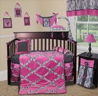 12-piece Crib Nursery Bedding Sets For Infant Baby Girls And Boys-various Prints