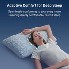 Cotelovo Shredded Memory Foam Bamboo Pillows - 2 Pack Queen