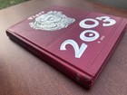2003 Tiger High School Yearbook Vintage Red Hardcover Lexington Tn Tennessee