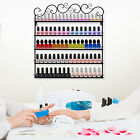 Nail Polish Rack Wall Mounted Display Organizer Holder Stand Metal 5 Tier Sale