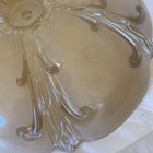 Antique Vintage Art Deco Glass Ceiling Light Fixture 15   chandelier Shade Peach