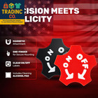 Magnetic Ratchet Switch  2-pack  For Milwaukee M12     Reversible Ratchet Knob 3 8