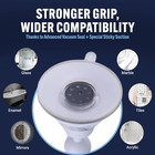 Fogless Shower Mirror For Shaving  6 3  X 6 3   clear 
