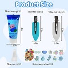 Decoden Cream Kit  Whipped Cream Glue  Hair Clips  Diy Decoden Kit  Suitable For