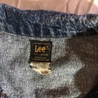 Vtg Lee Sanforized Jacket Men s Medium Trucker Blue Acid Wash Denim Usa Union