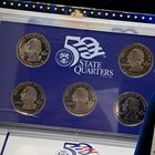 Junk Drawer Estate Sale Coin Lot Proof Set Commemorative Half Barber Quarter 