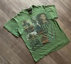 Vintage 2000 Bob Marley Trench Town Rock Zion Tee Y2k Smoking Marijuana Medium