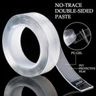 1 3 5m Nano Tape Double-sided Adhesive Tape Traceless Waterproof Tape For Bathro