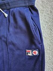 Vintage Fila Bjorn Borg Bj  Wool Blend Track Pants  Navy Blue Men   s Usa Size 32
