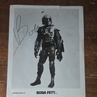 Star Wars Boba Fett Signed  Photo   1978