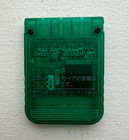 Sony Playstation Oem Official 1 Ps1 Psx Memory Card Scph-1020 - Green - Tested 