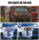 Headlights For 2014-2023 Toyota 4runner 5th Gen Sequential Signal No Extra Bulbs
