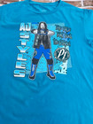 Aj Styles Wwe Authentic T Shirt Mens Blue The Face That Runs The Place