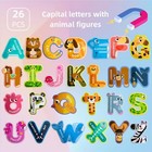 Magnetic Letters  Colorful Abc Animal Alphabet Fridge Magnets thick Eva Material