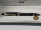 Montblanc Meisterstuck Classique No  144 Fountain Pen 14k Nib With Box And Ink