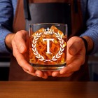 Jmugmt Personalized Whiskey Glasses Gifts For Men  10 Ounces  Transparent-t