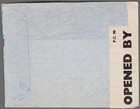 Wwii Vichy France 1941 Airmail Cover To Ny British Censor Examiner  Surcharge 