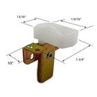 Prime-line N 7072 Mirrored Door Top Guide Plastic Guide Adjustable 2 Pack