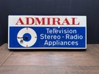 Vintage Admiral Television Stereo Appliances Clock Sign- As Is
