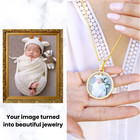 Personalized Picture Necklace  Custom Photo Necklace  Photo Pendant  Photo Jewel
