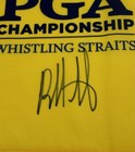 Bubba Watson Signed 2015 Pga Championship Golf Pin Flag Autograph Masters Bas K6